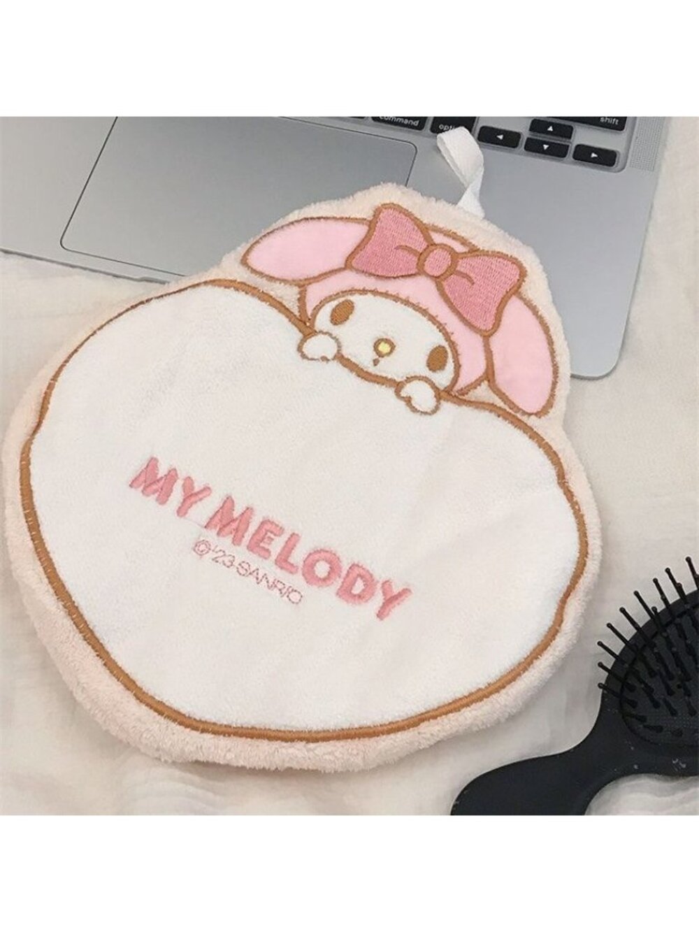 Cute Pink My Melody Heart Hand Towel